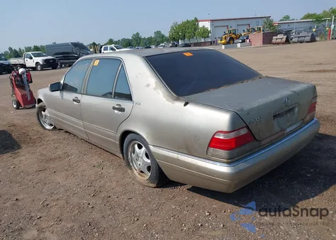 1999 Mercedes-Benz S 600 600 из США, поврежденный, VIN WDBGA57G2XA417151